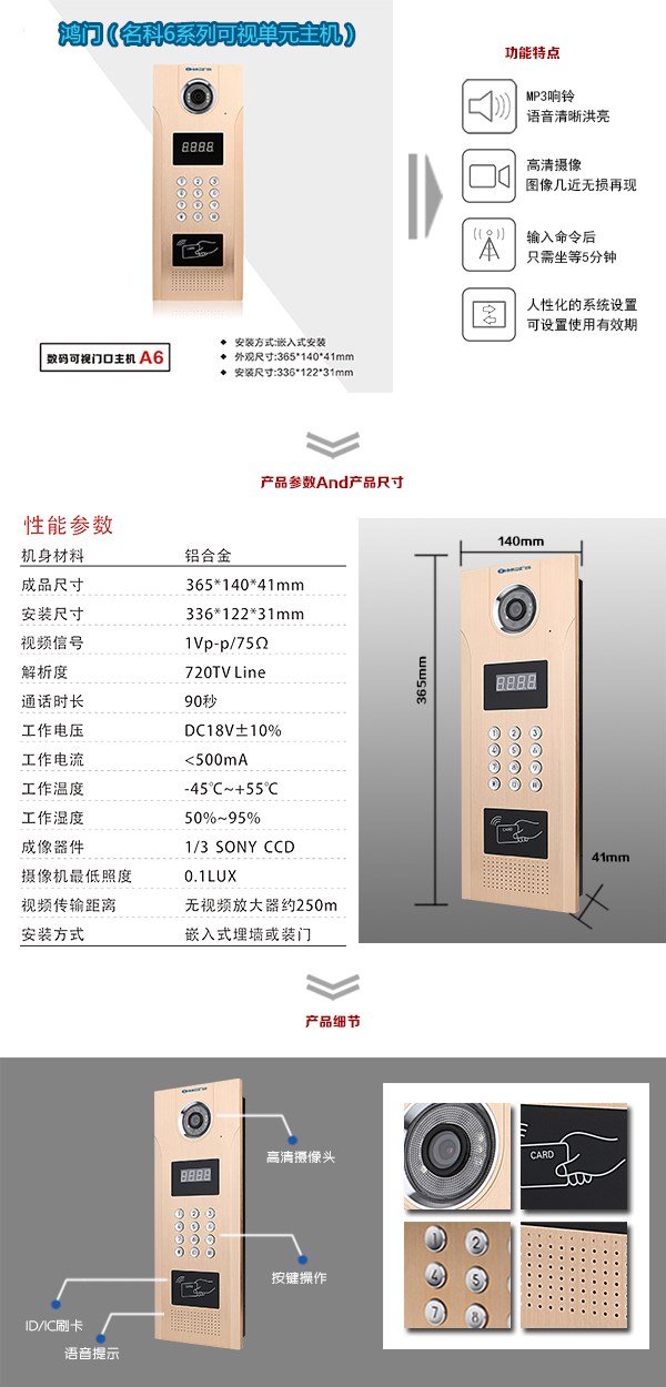 商丘梁园区可视单元主机1